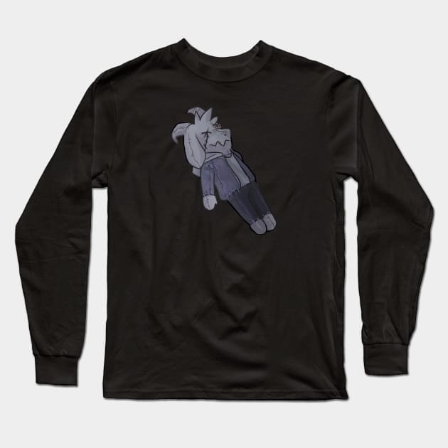 SwapFell Asriel Plush Long Sleeve T-Shirt by WiliamGlowing